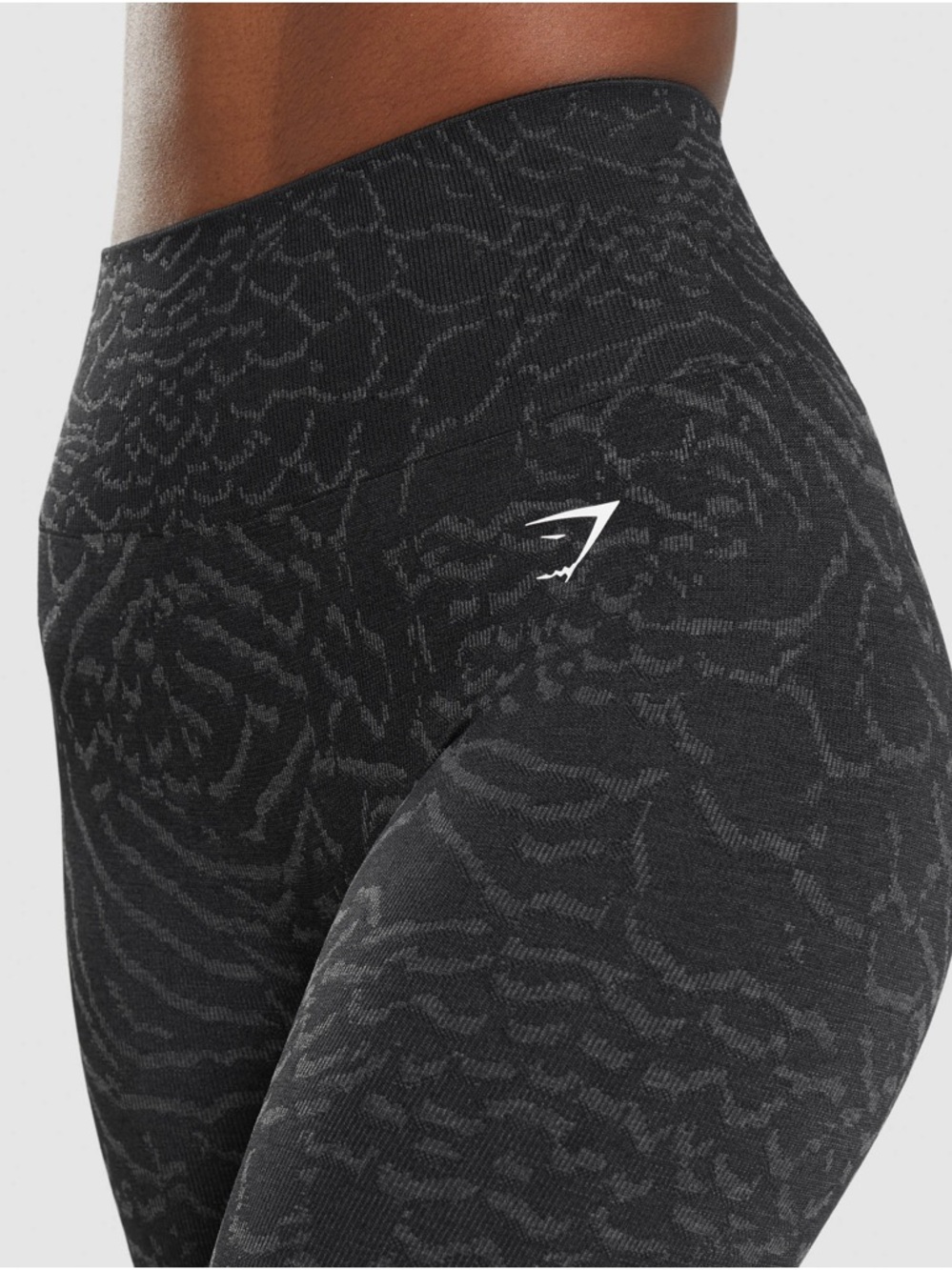 Gymshark Seamless Highwaisted Black Shorts